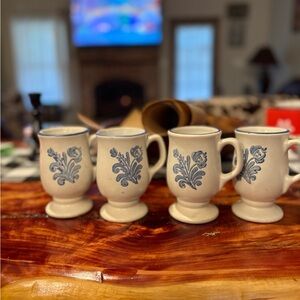 Pfaltzgraff mug set of 4 used good condition no chips or cracks